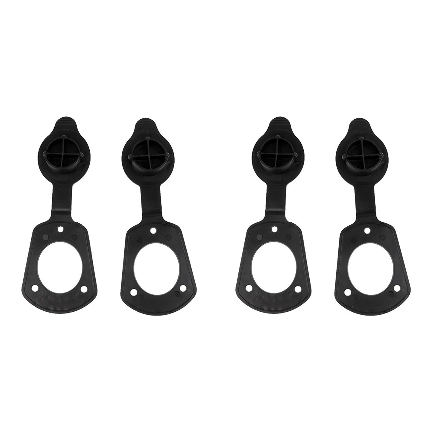 HOES-4 Pieces Fishing Rod Brac - Fishing Kayak Rod Holder 评论和价格