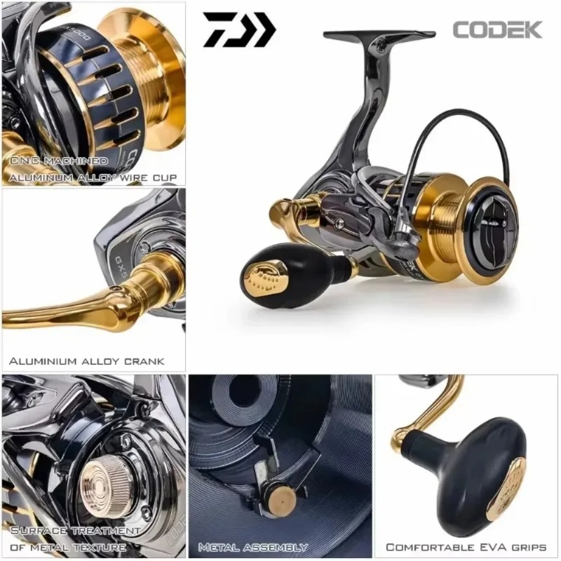 Daiwa CODEK Spinning Reel Bait - Daiwa Reel Fuego 评论和价格