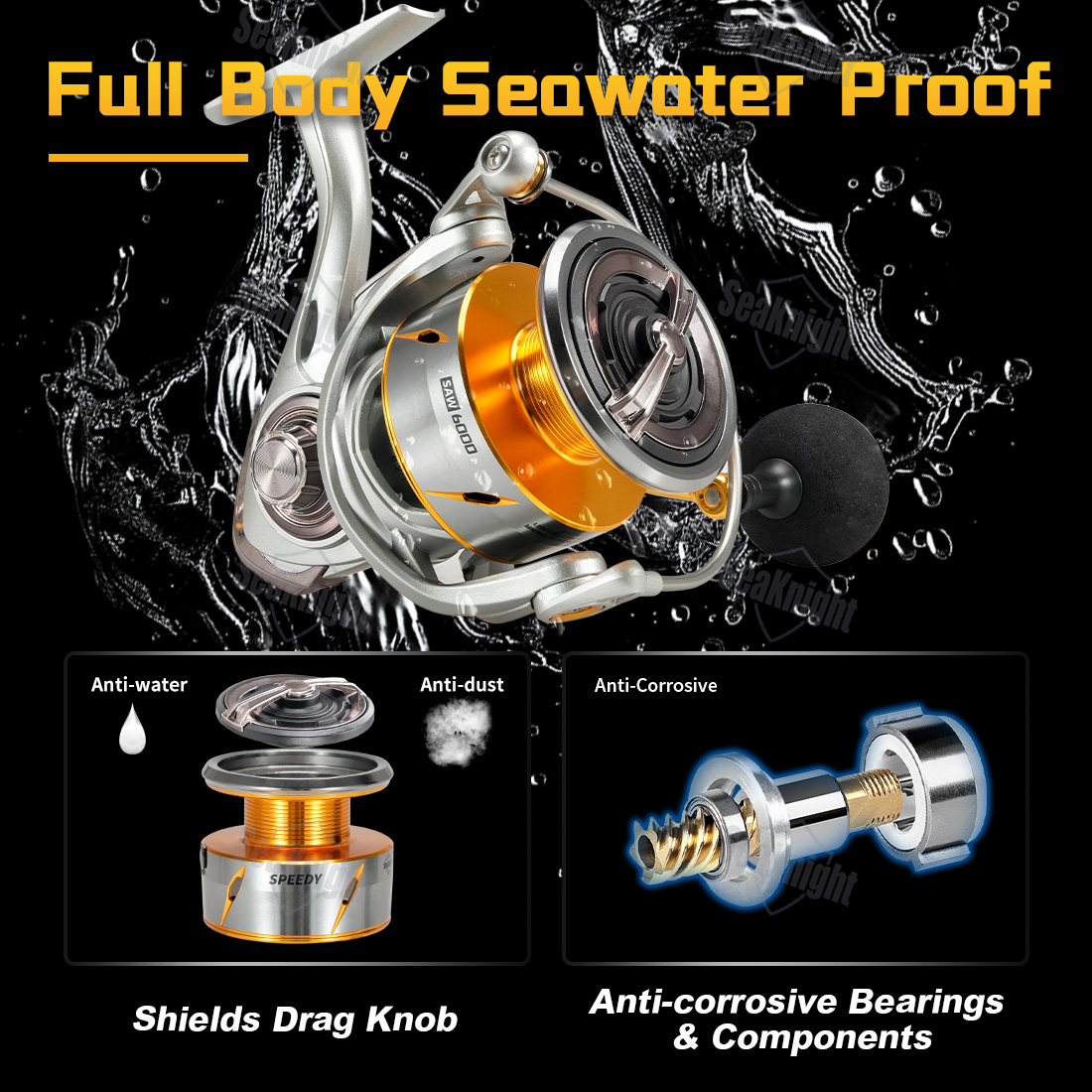 SeaKnight Brand Speedy SAW Sal - Daiwa Reel Bg 评论和价格