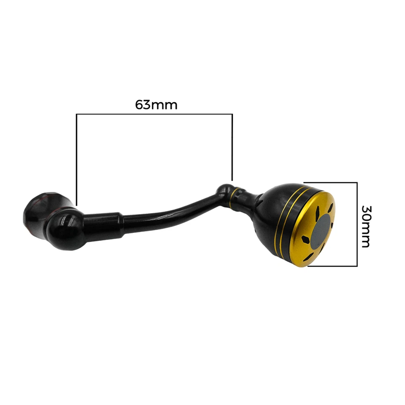 63mmPower Handle for Shimano S - Daiwa Reel Bg 评论和价格